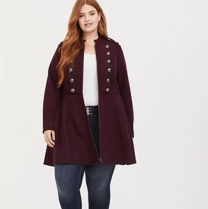 Torrid military coat